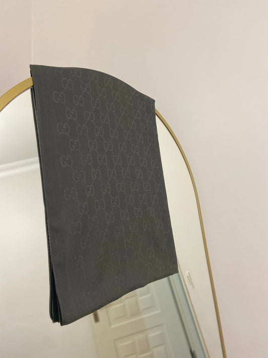 HALKA DESEN ŞAL GRİ