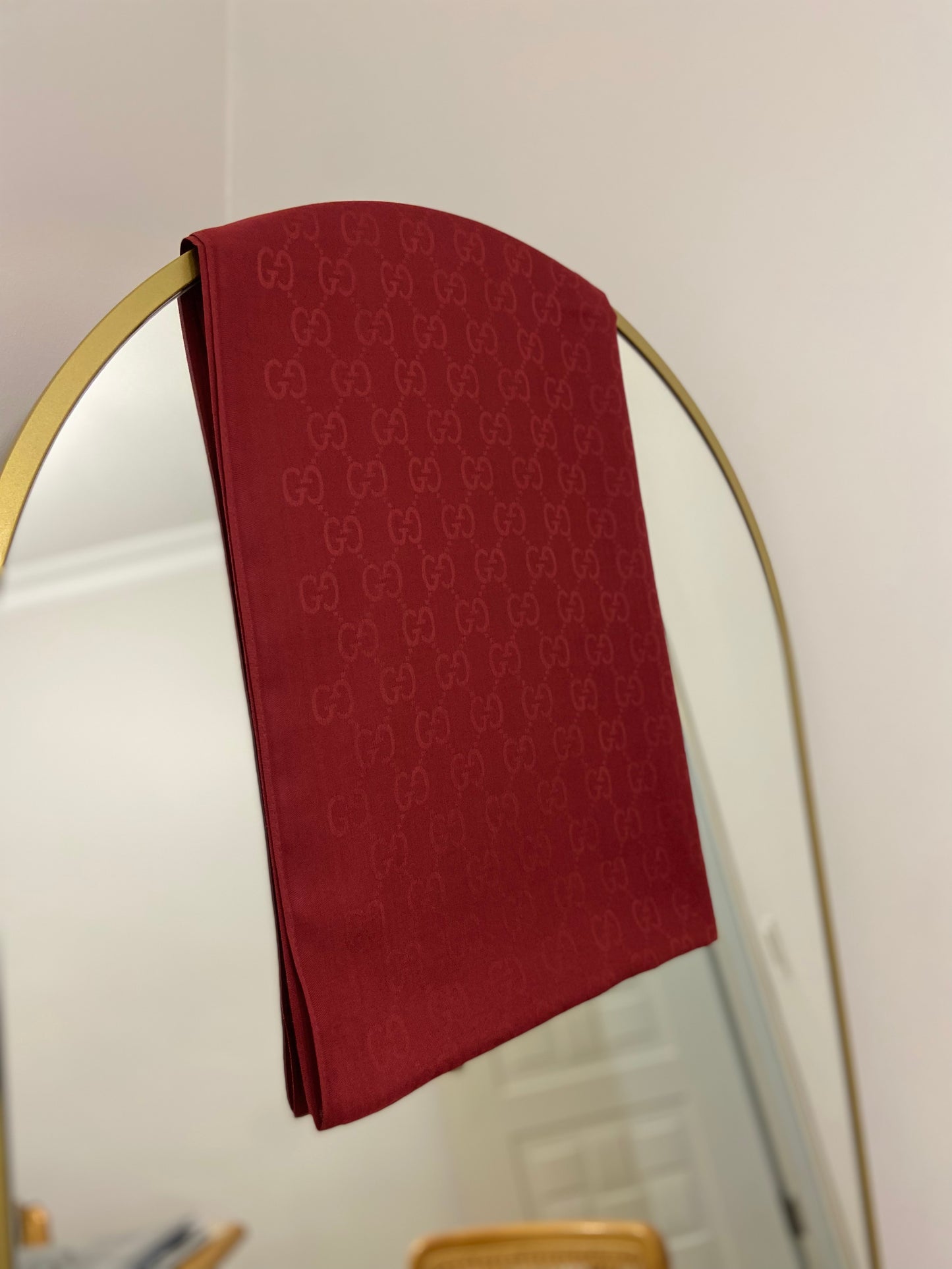 HALKA DESEN ŞAL KIRMIZI